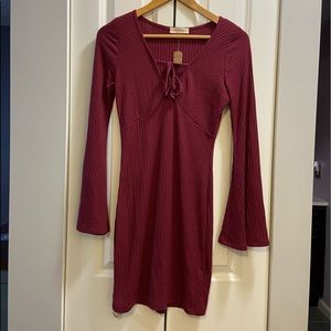 NWT Maroon Dress